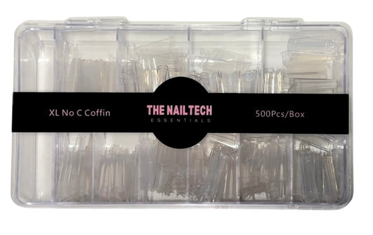 XL NO C Coffin tips 500pcs